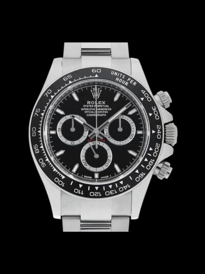 rolex daytona black superclone frontal cronógrafo negro mate exacto