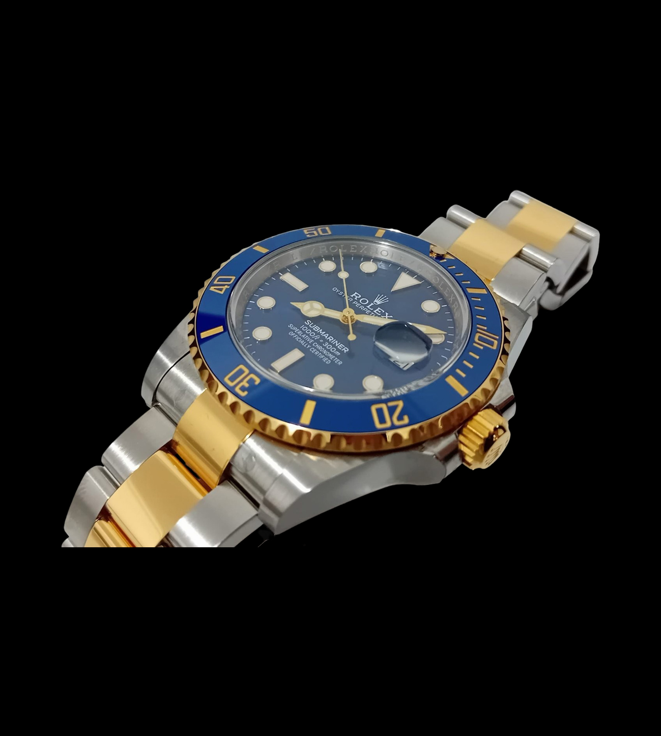 Rolex Réplica Submariner gold 18K Bicolor 41 7 Rolex Réplica Submariner gold 18K Bicolor 41
