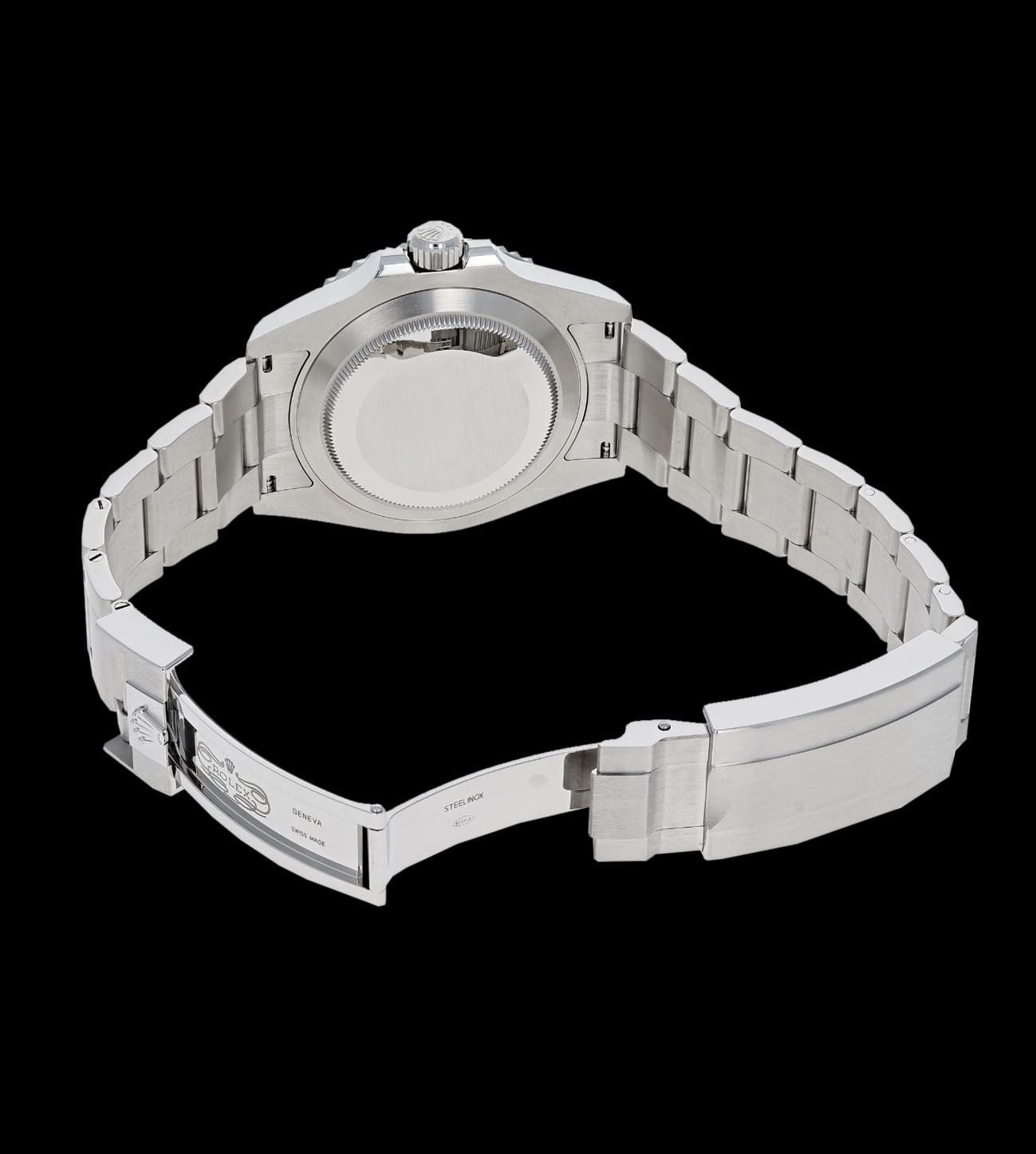 Rolex Réplica Submariner steel black 40 / 41 No Date 6 Pulsera Oyster acero 904L - Réplica Rolex Submariner Superclone 1:1