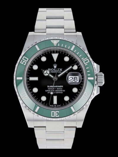 Rolex Starbucks replica - Superclone 1:1 esfera verde Cerachrom