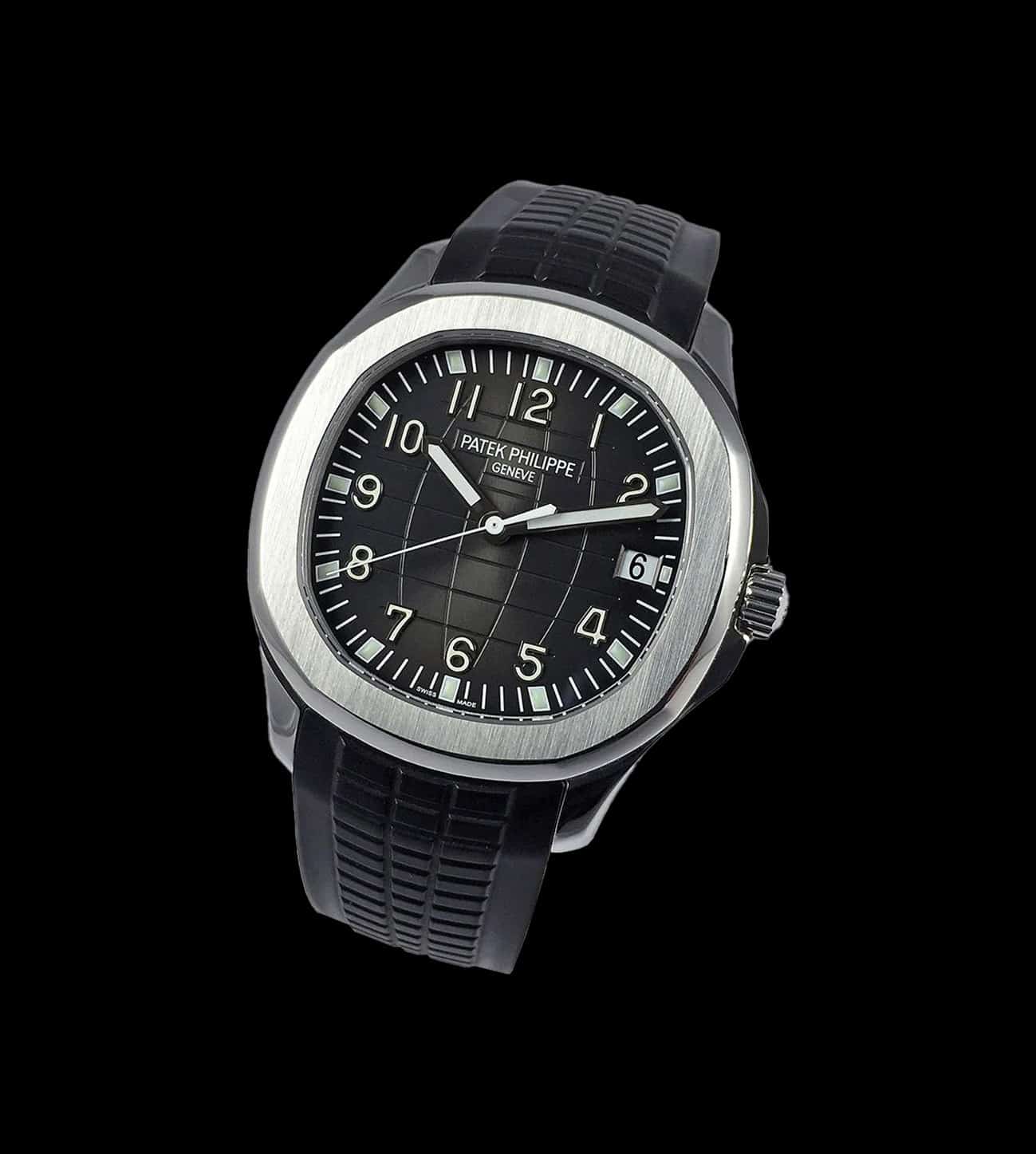 Replica Patek Philippe Aquanaut 5167 Negro 2 Replica Aquanaut 5167 Acero Patek Philippe