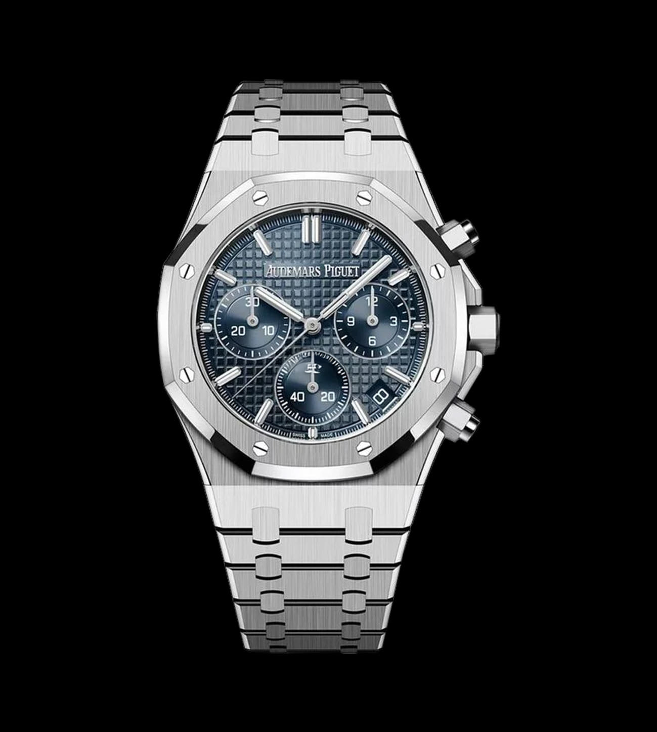 Réplica Audemars Piguet Royal OAK Chronograph 26240 blue 1 Réplica Audemars Piguet Royal OAK Chronograph 26240 blue
