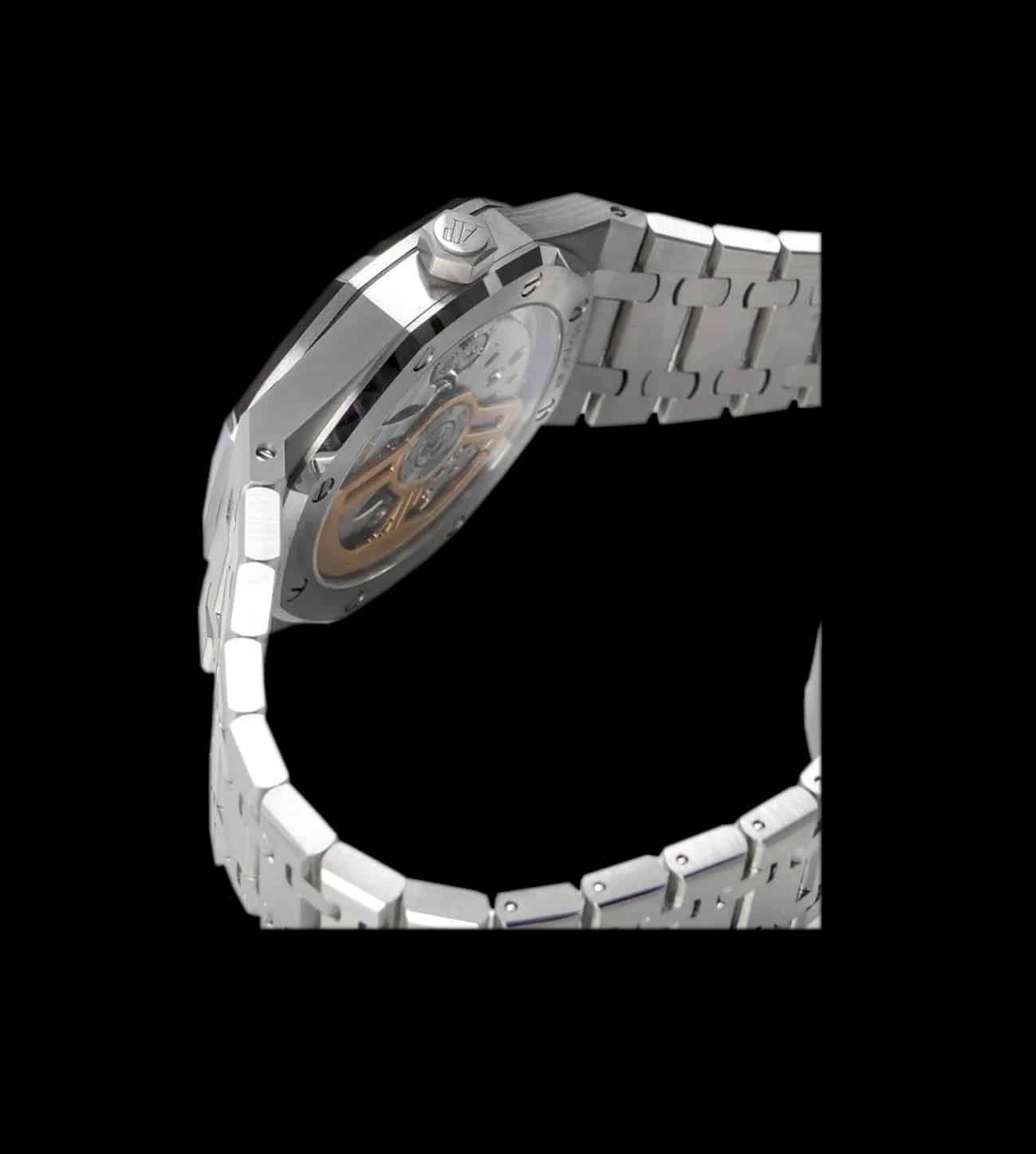 Réplica Audemars Piguet Royal OAK 15500 ST black 6 Réplica Audemars Piguet Royal OAK 15500 ST black - Imagen 6