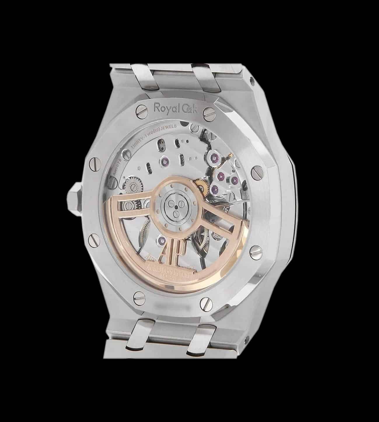 Réplica Audemars Piguet Royal OAK 15500 ST black 5 Réplica Audemars Piguet Royal OAK 15500 ST black - Imagen 5