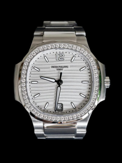 Réplica Patek Philippe Nautillus 7118 lady white brilliants